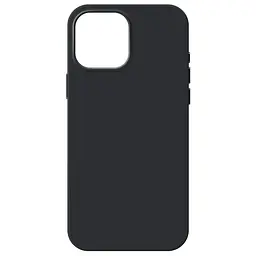 Силиконовый чехол с MagSafe для Apple iPhone 15 Pro Max, ICON2 MagCase, черный, противоударный, панель с мягкой подкладкой, защита всего корпуса, поддержка беспроводной зарядки, совместим с защитными стеклами и пленками, ArmorStandart (ARM72748)