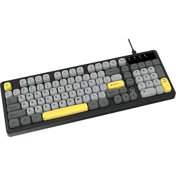 Клавіатура USB Ajazz AF98 Black/Grey/Yellow (AF98-BGY) UA - мініатюра 3
