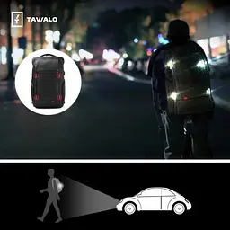 Рюкзак Tavialo Smart TB20-1 чорний (TB20-124BL) - мініатюра 13