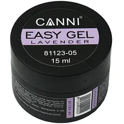 Гель для нарощування Canni Easy gel 05 Lavender 15 мл