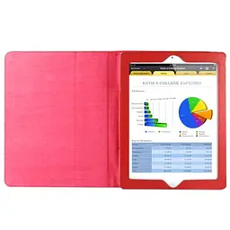 Чохол-книжка для планшета Apple IPad 2/3/4 Rose Red - мініатюра 4