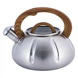 Чайник зі свистком Kamille KM-0671 3л дерево - мініатюра 3