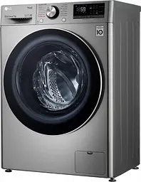Пральна машина LG з фронтальним завантаженням F2V9HS9T, 7кг, 1200, A+++-20%, Пар, глибина 45см, Дисплей, Інвертор, Сріблястий (F2V9HS9T) - мініатюра 3