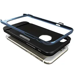 Чохол бампер Rock Royce Series для Apple iPhone 6 Plus / 6S Plus Navy Blue - мініатюра 4