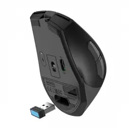 Миша бездротова A4Tech FG35CS Plus "Fstyler" Silent, Black/Grey, USB 2.4GHz, оптична, 1000 - 3200 dpi, 7 кнопок, аккумулятор - мініатюра 5