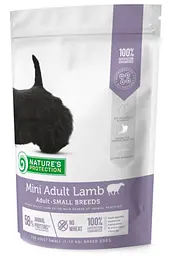 Сухий корм для собак Nature's Protection Mini Adult Lamb Small breeds 0.5 кг малих порід з ягням