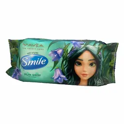 Вологі серветки Smile Pure water 60 шт