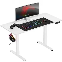 Комп'ютерний стіл Huzaro Hero 8.2 White з електричним регулюванням  - мініатюра 2