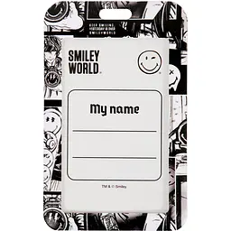 Бейдж-брелок вертикальний Yes Smiley World, слайдер (940425) - мініатюра 4