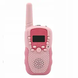 Детская рация Walkie Talkie розовая, Lalarma - миниатюра 3