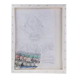 Набір для розпису по номерах "У твоїх думках космос" 40*50 см, IDEA2-GX45500, ТМ "99IDEAS" - мініатюра 6