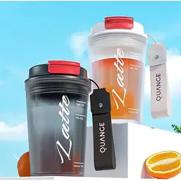Склянка з кришкою Xiaomi Quange Tritan Coffee Cup 400 мл чорна (6972229764695) - мініатюра 2