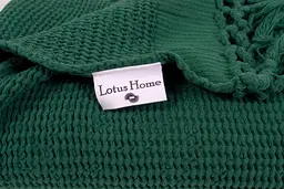 Плед Lotus Home - Rius green зелений 130x170 - мініатюра 3