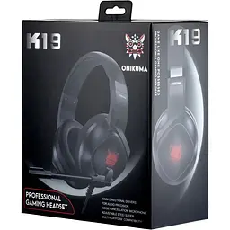 Ігрові навушники Onikuma K19 Professional Gaming Black [113077] - мініатюра 5