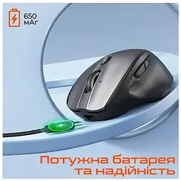 Миша Meetion MT-BTM007-W (MT-BTM007-W) - мініатюра 3