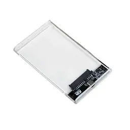 Зовнішня кишеня AgeStar 3UB2P4C (Transparent)