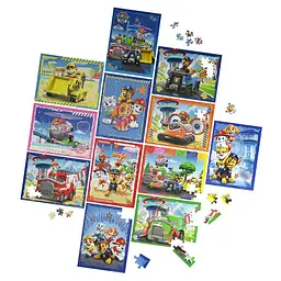 Набір пазлів Paw Patrol 12 в 1 (SM98343/6066856) - мініатюра 5