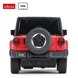 Машинка Rastar Jeep Wrangler JL на управлінні 1:24 червоний 79500 - мініатюра 5