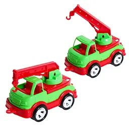 Дитяча іграшка кран Mini Matik 002/5BMS (Green) рухлива стріла крана, 13,5 см
