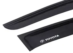Дефлектори вікон для Toyota Avensis II 2003-2009 Седан Скотч 3M Voron Glass - мініатюра 2