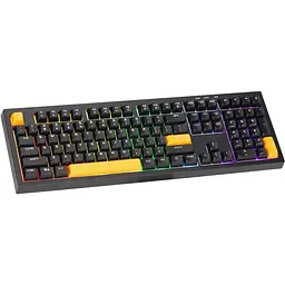 Клавіатура Xtrike Me KB-512 UA Silent switch LED USB Black (KB-512BKUA) - мініатюра 3
