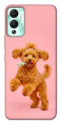 TPU чохол Demsky Happy poodle для Infinix Hot 12 Play