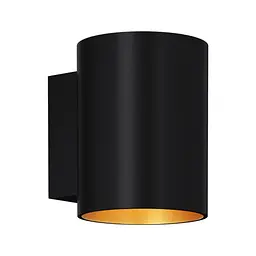 Настінний світильник Zuma Line Sola WL Round Black-Gold 91061