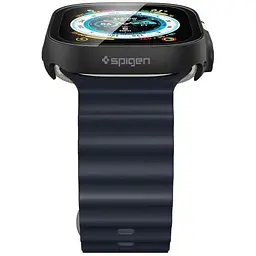 Захисний чохол зі склом Spigen Thin Fit 360 Black для Apple Watch Ultra/Ultra 2 49mm (ACS05558) - мініатюра 8