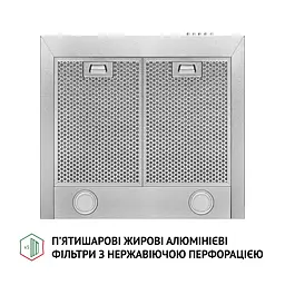 Витяжка купольна PERFELLI K 5210 I 700 LED - мініатюра 5