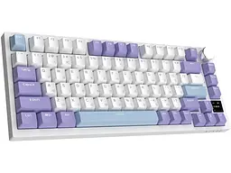 Клавіатура Ajazz AK820 Pro Flying Fish Switch Purple (AK820PRO-FF-PWB) - мініатюра 6