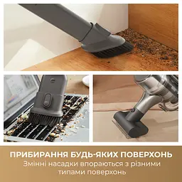 Бездротовий пилосос Dreame R20 Aqua - мініатюра 8