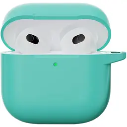 Чохол для навушників Silicone Case для AirPods 4 Mint Green [122758] - мініатюра 2