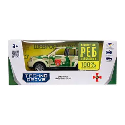 Машина TechnoDrive серії Шеврони Героїв - Land Rover Range Rover Sport - ОК Захід (250399UM) - мініатюра 6