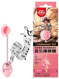 Льодяник Amos Tasty Sounds Audio Lollipop Peach Flavor 12г - мініатюра 4