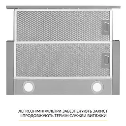 Витяжка телескопічна WEILOR WT 65 SS - мініатюра 7