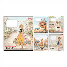 Набір зошитів Yes Strolling Dreams коса лінія 12 аркушів 25 шт 768696