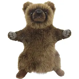 М'яка іграшка Hansa Puppet Бурий ведмідь 33 см (7954)