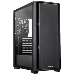 Корпус Chieftec Pro Midi TG, чорний, без БЖ, для ATX / MicroATX / Mini ITX, 1xType-C / 1xUSB 3.0 / 2xUSB 2.0, макс. CPU - 165 мм /