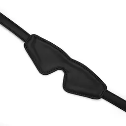Маска на очі Liebe Seele Black Organosilicon Blindfold - мініатюра 2