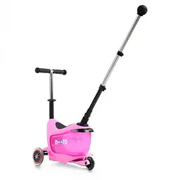 Самокат Micro Mini2go Deluxe Plus рожевий (MMD033) - мініатюра 3
