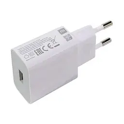 Зарядний блок Xiaomi 1 USB 5 V 2 A адаптер мережевий білий