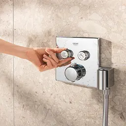 Душова система прихованого монтажу термостатична Grohe QuickFix Precision Smartcontrol Cube 34876000, Хром - мініатюра 7