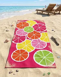 Рушник пляжний Dushka Home Print 6 40948 70х140 см