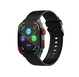 Смарт-годинник Smart Watch iMiki Frame2 AMOLED 2.01 (410x502) 300мАч Black - мініатюра 2