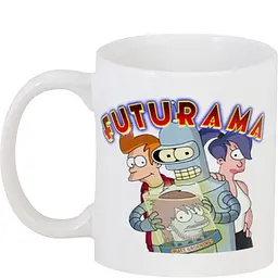 Кухоль GeekLand Футурама Futurama 02.43.801 330 мл білий - мініатюра 3
