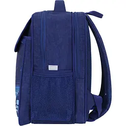 Рюкзак шкільний Bagland Відмінник 20 л 225 синій 1076 (0058070) - мініатюра 2
