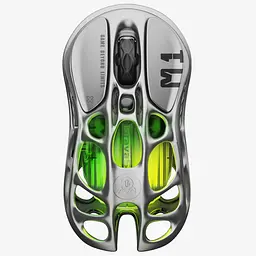 Бездротова миша GravaStar Mercury M1 Pro, magnesium alloy body, BT/WL/USB-A, RGB, Gunmetal Gray (GRAVASTARM1PRO_GRY)