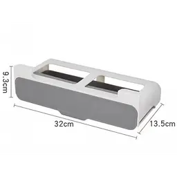 Підвісна полиця для спецій пластикова на липкій стрічці Under-shelf Spice Rack - мініатюра 8