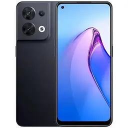 Смартфон OPPO Reno 8 5G 8/256GB Shimmer Black  - мініатюра 2