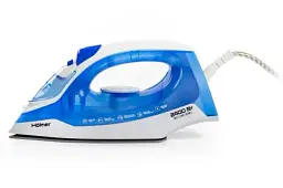 Праска Holmer HIC-2425, White/Blue, 2400W, кераміка, паровий удар 120 г/хв, постійна подача пари 30 г/хв, ємність для води 250 мл, вертикальне відпарювання - мініатюра 2